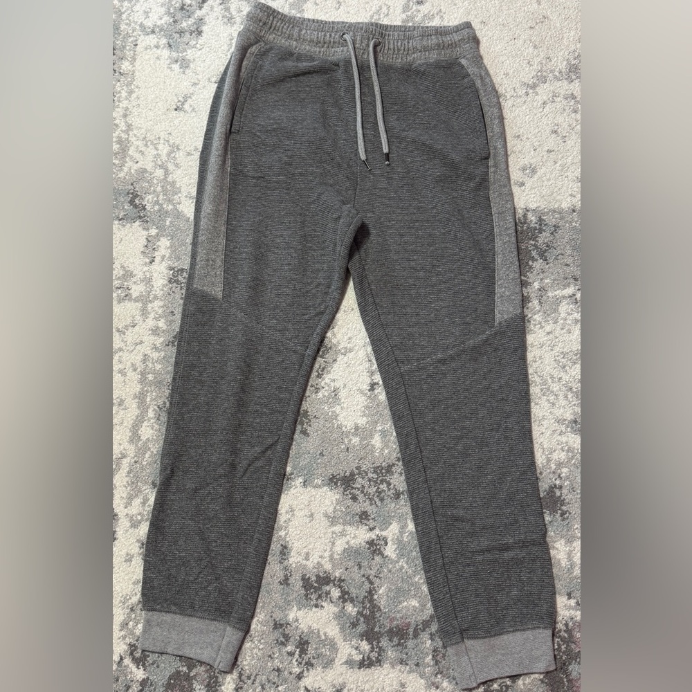 Topman Gray Knit Sweatpants